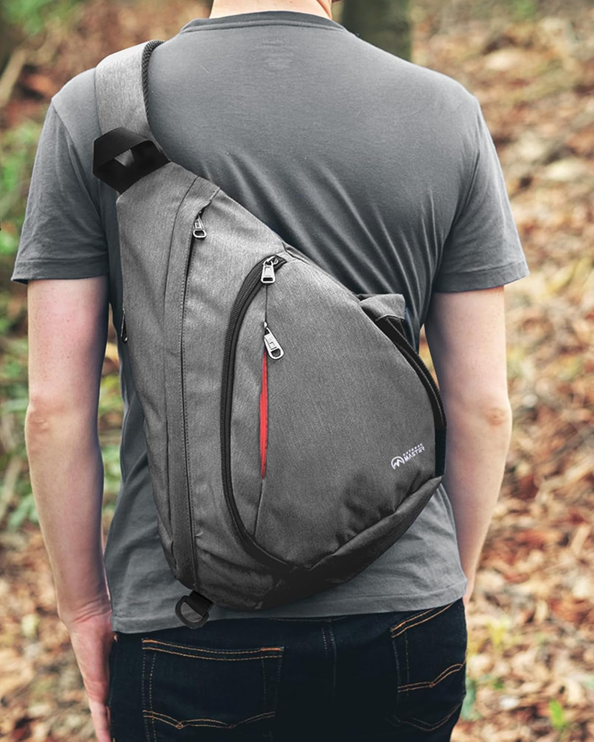 Sling Bag, Hiking Daypack, Crossbody Shoulder Chest Urban Outdoor Travel Backpack for Women & Men