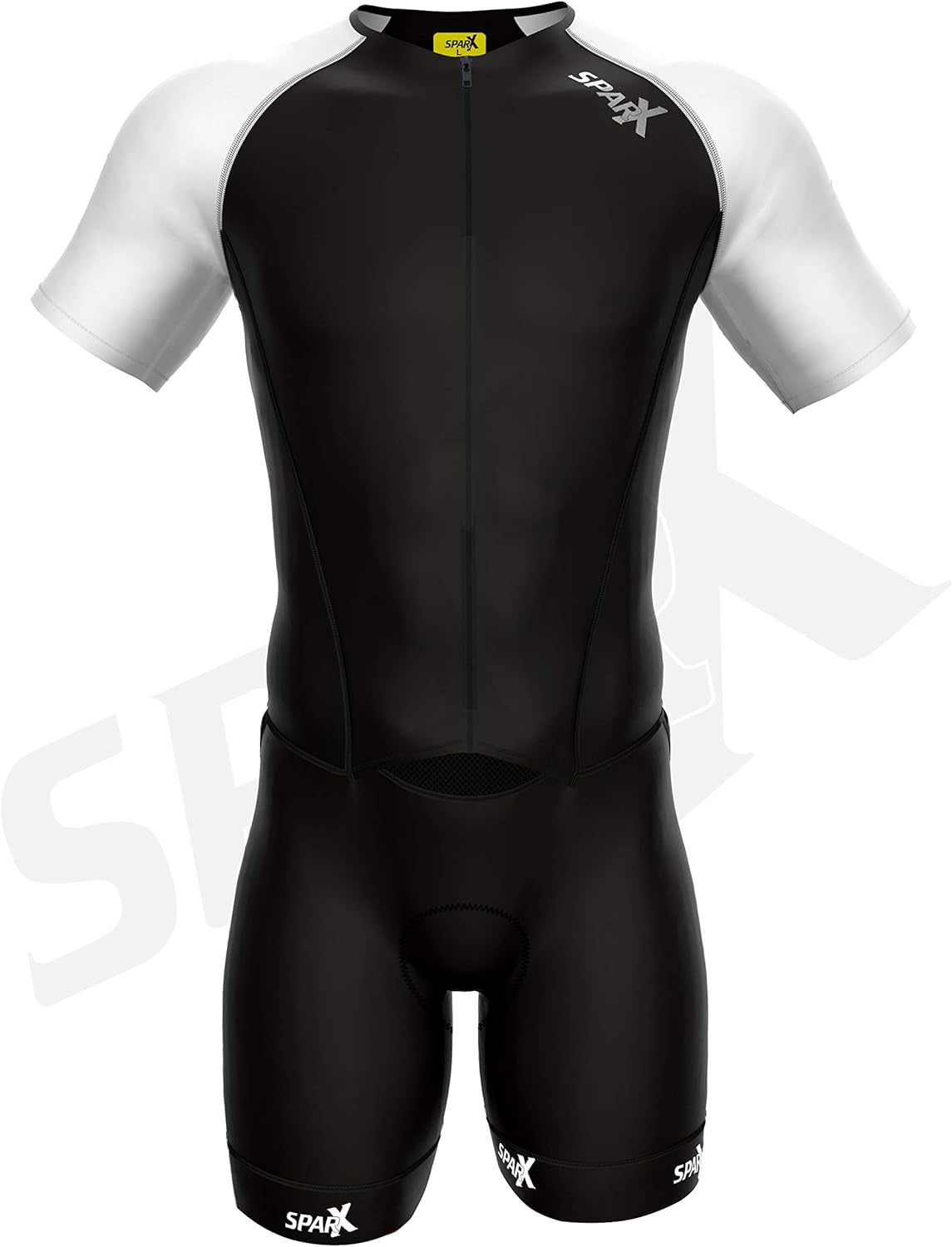 Sparx Mens Elite Aerosuit Triathlon Suit Mens Short Sleeve Tri Suit Skinsuit