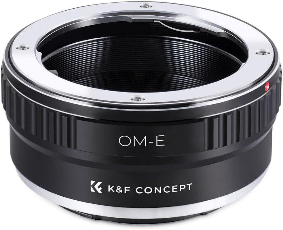 Lens Mount Adapter for Olympus OM Lens to NEX (E-Mount) Camera Compatible with Sony NEX-3, NEX-3N, NEX-5, NEX-5R, NEX-6, NEX-7 Cameras