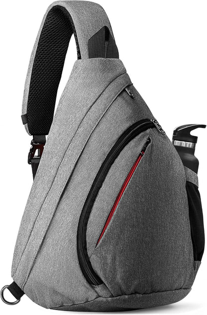 Sling Bag, Hiking Daypack, Crossbody Shoulder Chest Urban Outdoor Travel Backpack for Women & Men
