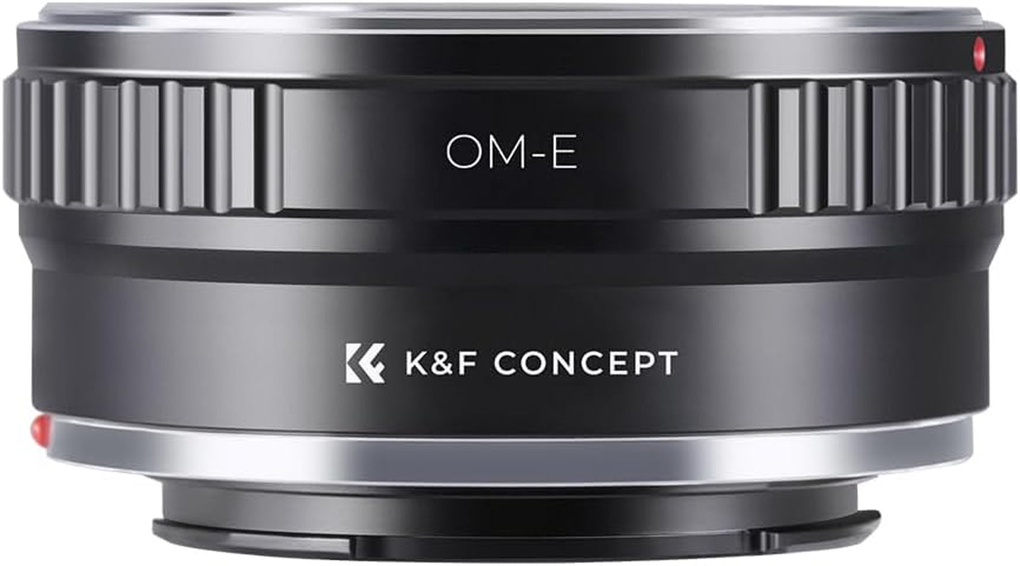 Lens Mount Adapter for Olympus OM Lens to NEX (E-Mount) Camera Compatible with Sony NEX-3, NEX-3N, NEX-5, NEX-5R, NEX-6, NEX-7 Cameras