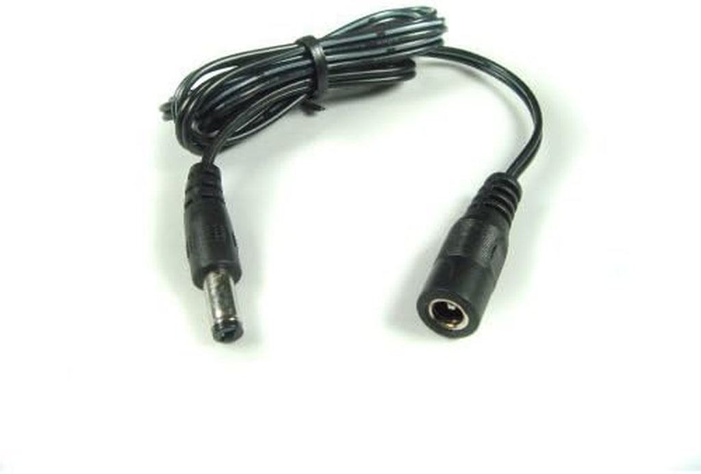HDCQ3 3Ft 2.1Mm X 5.5Mm DC Plug Extension Cable for 12V Power Adapter and More, 20AWG Cord for CCTV, LED